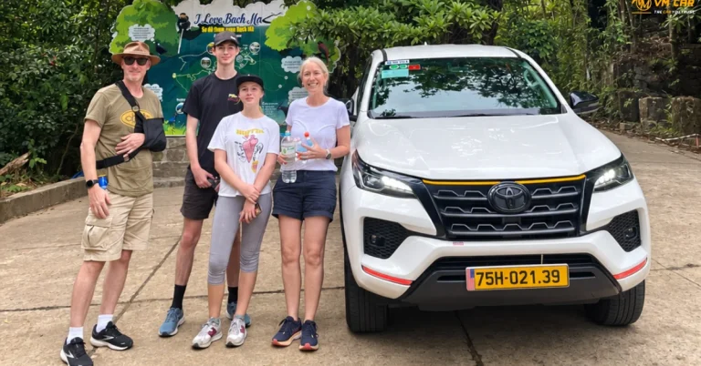 Hoi An to Bach Ma National Park by private car