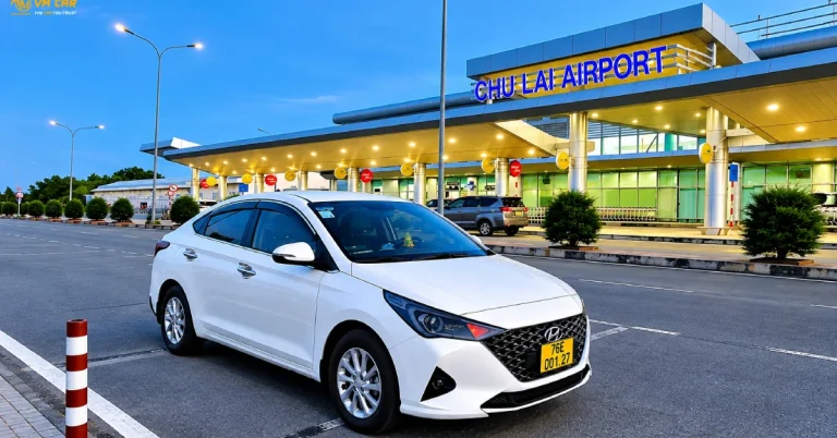Hoi An to Chu Lai Airport by private car