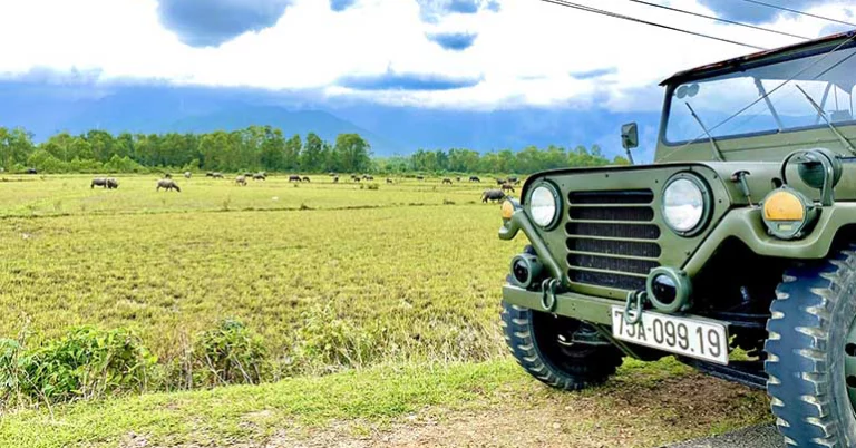 Hue countryside tour by jeep