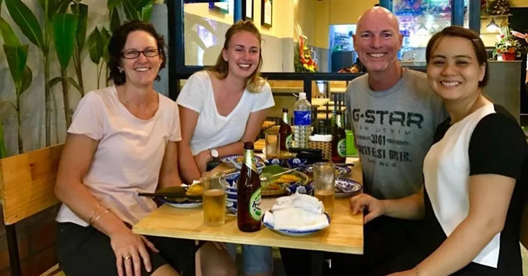 Hue food tour by walking