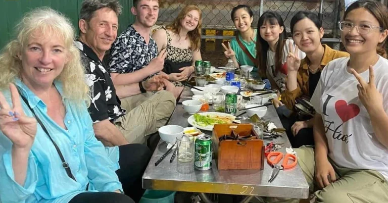 Hue street food tour by cyclo