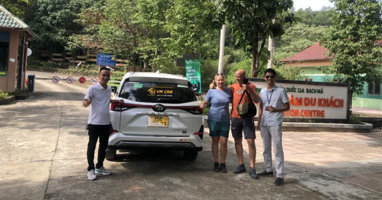 Hue to Bach Ma National Park by car