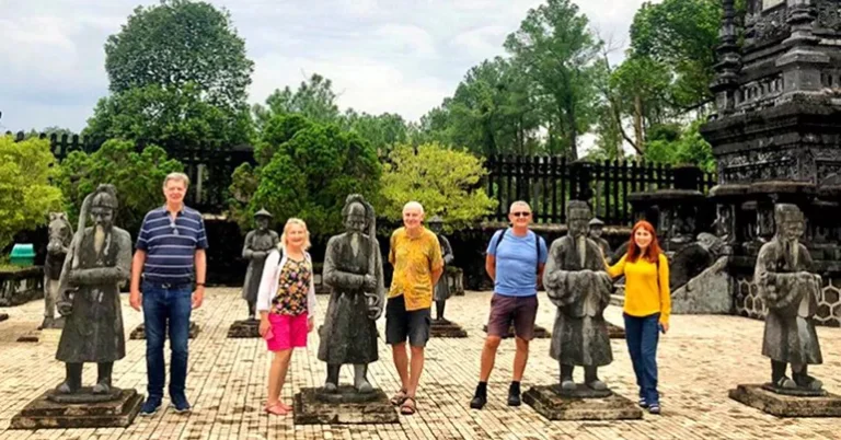 Tien Sa port to Hue by car